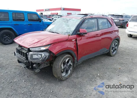 2022 Hyundai Venue Sel из США, поврежденный, VIN KMHRC8A3XNU183702